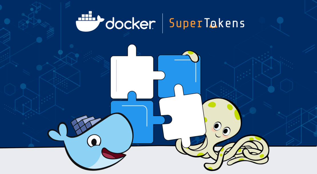 Integrate open source user authentication with the SuperTokens Docker Extension.